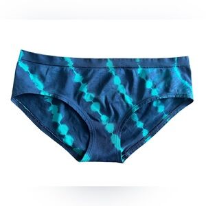 No Boundaries Tye-Dye Bikini Panties, Size M